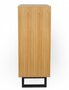 Morana Camden Bedroom Chest Diamond Print Oak
