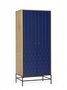 Morana Lia Wardrobe 2 Doors - Dark Blue