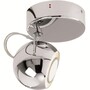 Fabbian Beluga Steel G15 Decken-/Wandleuchte