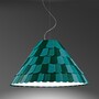 Fabbian Roofer F12 A03 Pendelleuchte - grün 