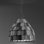 Fabbian Roofer F12 A01 Pendelleuchte - Anthrazit 