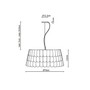 Fabbian Roofer F12 A07 Pendelleuchte