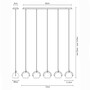 Fabbian Beluga White D57 A23 Pendelleuchte