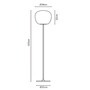 Fabbian Lumi F07 C01 Mochi Stehleuchte