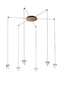 Fabbian Tripla F41 G03 - Bronze