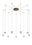 Fabbian Tripla F41 G05 - Bronze