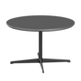 Fritz Hansen A222 Tischserie Säulenfuss - Black -Grey Bromo (724)