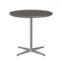 Fritz Hansen A622 Tischserie Säulenfuss -Satin Polierter Aluminium -Grau (718)