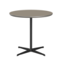 Fritz Hansen A622 Tischserie Säulenfuss - Black -Brown Ottawa (717)