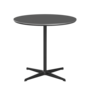 Fritz Hansen A622 Tischserie Säulenfuss - Black -Grey Bromo (724)