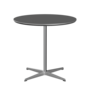 Fritz Hansen A622 Tischserie Säulenfuss -Satin Polierter Aluminium -Grey Bromo (724)