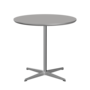 Fritz Hansen A622 Tischserie Säulenfuss -Satin Polierter Aluminium -Grey Efeso (725)