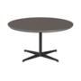Fritz Hansen A223 Tischserie Säulenfuss - Black - Grau (718)