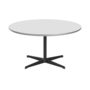 Fritz Hansen A223 Tischserie Säulenfuss - Black - Weiß (032)