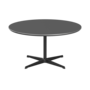 Fritz Hansen A223 Tischserie Säulenfuss - Black - Grey Bromo (724)