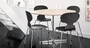 Fritz Hansen A223 Tischserie Säulenfuss