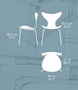 Fritz Hansen Die Lilie 3108 Stuhl