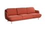 Fritz Hansen Lune™ JH300 - 3-sitzer Sofa - Stoff Linara 2494/118, Gingersnap