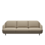 Fritz Hansen Lune™ JH300 - 3-sitzer Sofa - Steelcut 240