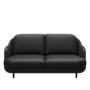 Fritz Hansen Lune™ JH200 -  2-sitzer Sofa - Soft-Black