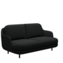 Fritz Hansen Lune™ JH200 -  2-sitzer Sofa - Steelcut 190