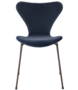 Fritz hansen Serie 7™ 3107 Vollpolsterung Samt - GREY BLUE
