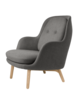 Fritz Hansen Fri™ JH5 Loungesessel aus Stoff - BEIGE