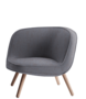 Fritz Hansen VIA57™ BI01 Lounge sessel stoff - ORANGE/BLUE