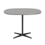 Fritz Hansen A603 Super-zirkularer Tisch - Black - Grey Efeso (725)