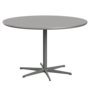 Fritz Hansen Zirkular A825 Zirkular Tisch Satinpoliertes Aluminium - Silver Grey & Grey Efeso