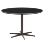 Fritz Hansen Zirkular A825 Zirkular Tisch Satinpoliertes Aluminium - Brown Bronze & Black