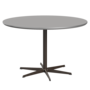 Fritz Hansen Zirkular A825 Zirkular Tisch Satinpoliertes Aluminium - Brown Bronze & Grey Efeso