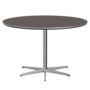 Fritz Hansen Zirkular A825 Zirkular Tisch Satinpoliertes Aluminium - Satin Polierter Aluminium & Grey
