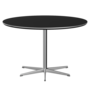 Fritz Hansen Zirkular A826 Zirkular Tisch Satinpoliertes Aluminium- Satin Polierter Aluminium & Black