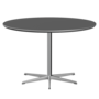 Fritz Hansen Zirkular A826 Zirkular Tisch Satinpoliertes Aluminium- Satin Polierter Aluminium & Grey Bromo