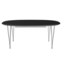 Fritz Hansen B619 Tischserie Erweiterung - Chrome -Schwarz (720)