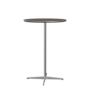 Fritz Hansen Bartisch A922 Ø 75 Cm Satinpoliertes Aluminium - Satin Polierter Aluminium- Grau (718)