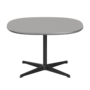Fritz Hansen Couchtisch A202 Superzirkular 75X75 Cm - Black -Grey Efeso (725)