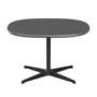 Fritz Hansen Couchtisch A202 Superzirkular 75X75 Cm - Black -Grey Bromo (724)