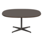 Fritz Hansen Couchtisch A203 Superzirkular 100X100 Cm - Warm Graphite (180)-Schwarz (720)