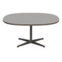 Fritz Hansen Couchtisch A203 Superzirkular 100X100 Cm - Warm Graphite (180)-Grey Efeso (725)