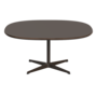 Fritz Hansen Couchtisch A203 Superzirkular 100X100 Cm - Brown Bronze (390)-Grau (718)