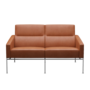 Fritz Hansen Serie 3300 3302, 2-Sitzer-Grace-Walnuss