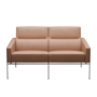 Fritz Hansen Serie 3300 3302, 2-Sitzer-Rustik-Rustik