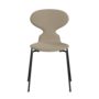 Fritz Hansen Ant™ 3101 - Front Polsterung - Lack - Stuhl - Steelcut 240 - Light Beige (130/135) - Black (190)