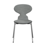 Fritz Hansen Ant™ 3101 - Front Polsterung - Lack - Stuhl - Hallingdal 116 - Black (190/195) - Chrome