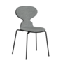 Fritz Hansen Ant™ 3101 - Front Polsterung - Lack - Stuhl - Hallingdal 116 - Black (190/195) - Black (190)