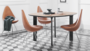 Fritz Hansen Der Drop 3110 Chair Fully Upholstered Fabric