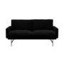 Fritz Hansen Lissoni Sofa™ PL112S - 2-sitzer Sofa-Hallingdal 190-Matt Polierter Edelstahl