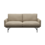 Fritz Hansen Lissoni Sofa™ PL112S - 2-sitzer Sofa-Steelcut 240-Black (190)